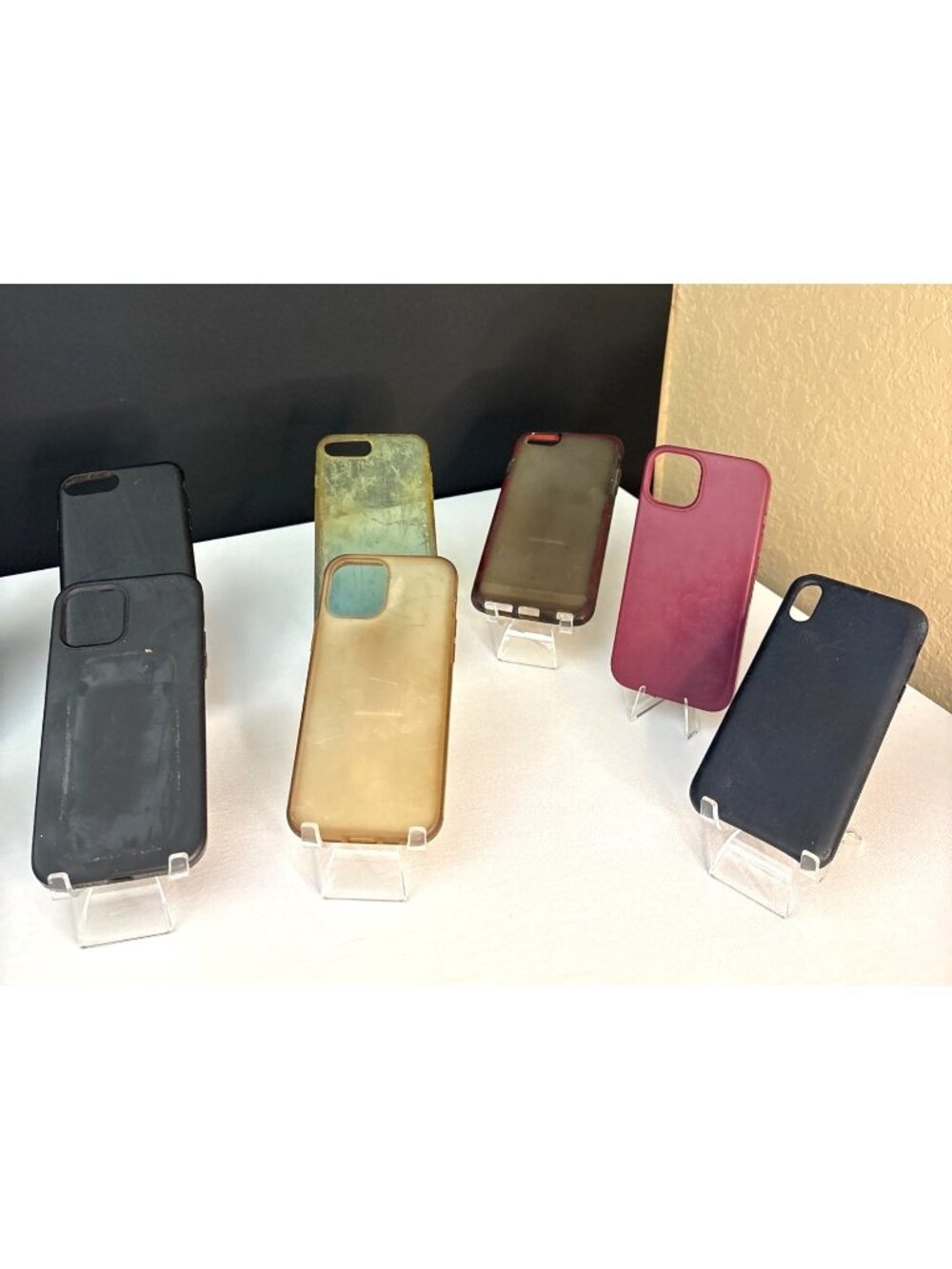 Genuine Apple iPhone Silicone Case & Unbranded Cell Phone Cases Lot 18 Leather - Picture 4 of 16